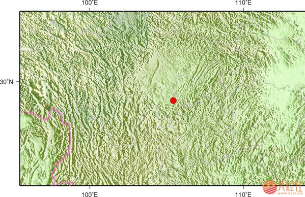 3月25日8时40分四川泸州市龙马潭区发生3.3级地震