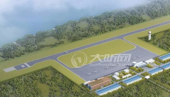 泸州乾龙湾通用机场选址敲定 评估报告正招投标