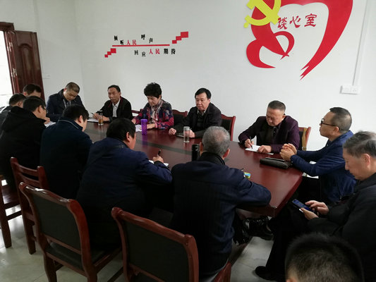 泸州市关工委调研龙车镇脱贫攻坚工作