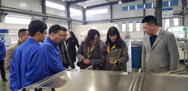 省经济合作局副局长刘瑛莅临高新区检查指导工作