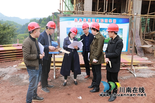 泸州高新区党工委委员、组织部长徐珊率队开展清明节前安全生产大检查