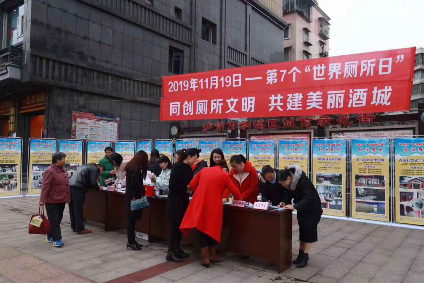 泸州市纳溪区开展 “世界厕所日”宣传活动