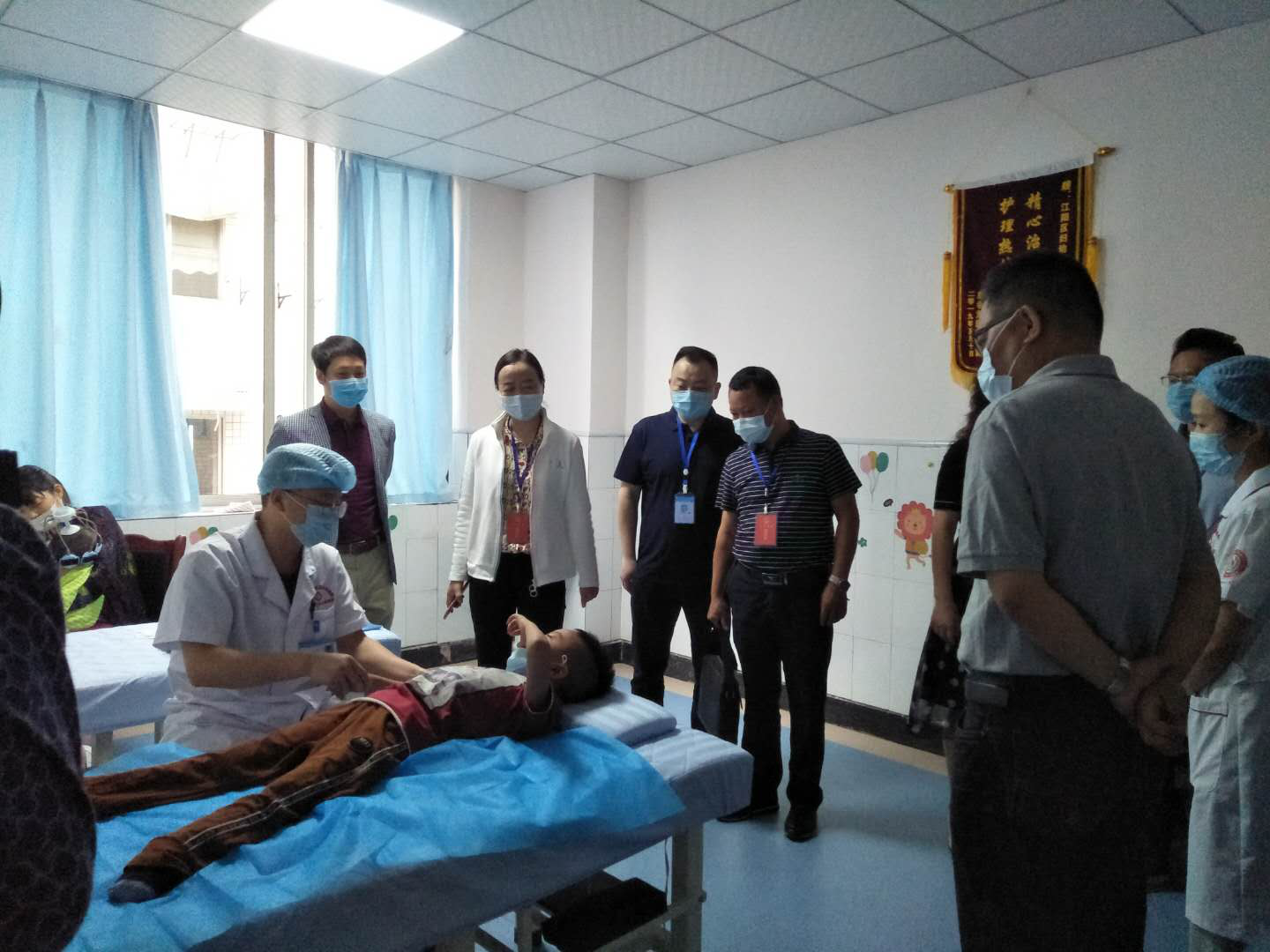 区人大常委会主任集中视察江阳区残疾人工作开展情况