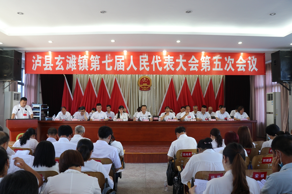 玄滩镇召开第七届人民代表大会第五次会议