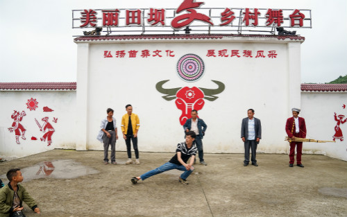 市文化馆开展文艺辅导进山村活动